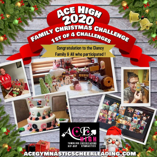 Ace Gymnastics & Cheerleading Christmas Challenges 2020 Galway Tuam