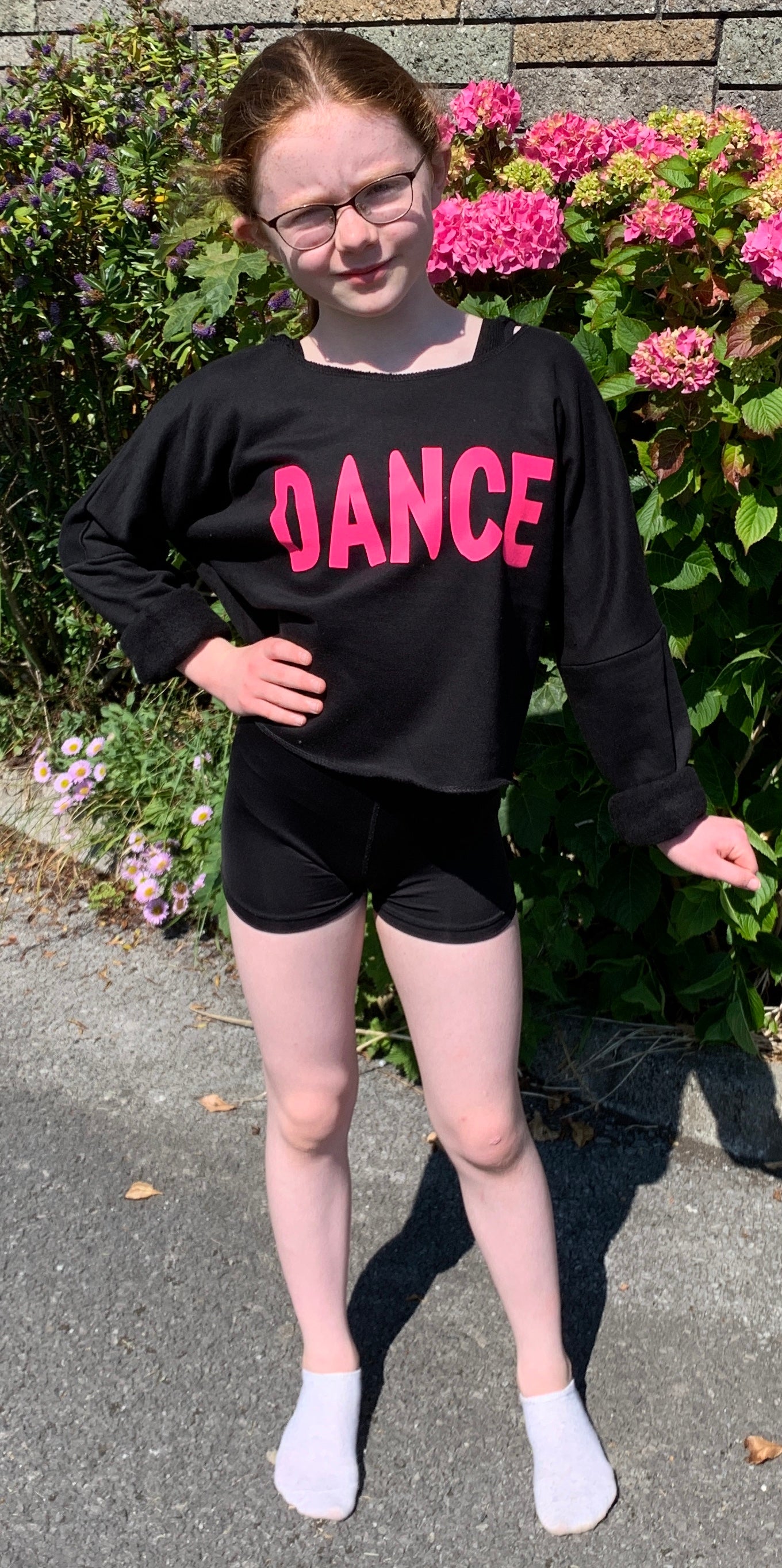 Cropped Dance Sweat Top