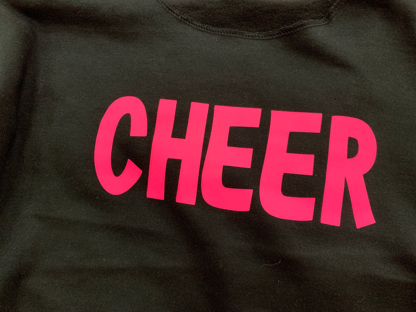 Cropped Cheer Sweat Top