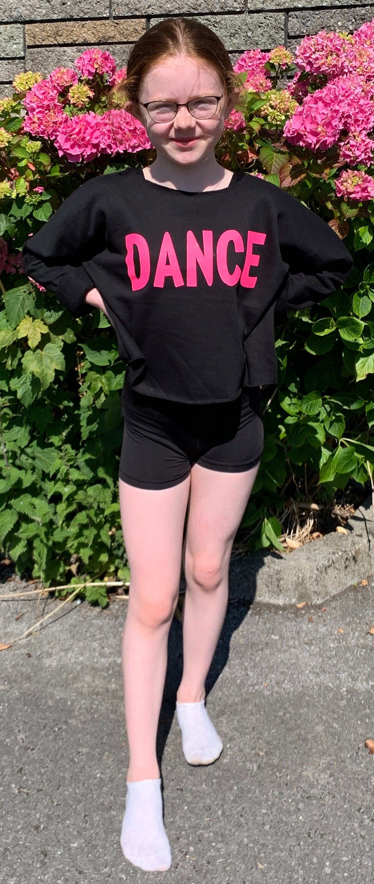 Cropped Dance Sweat Top