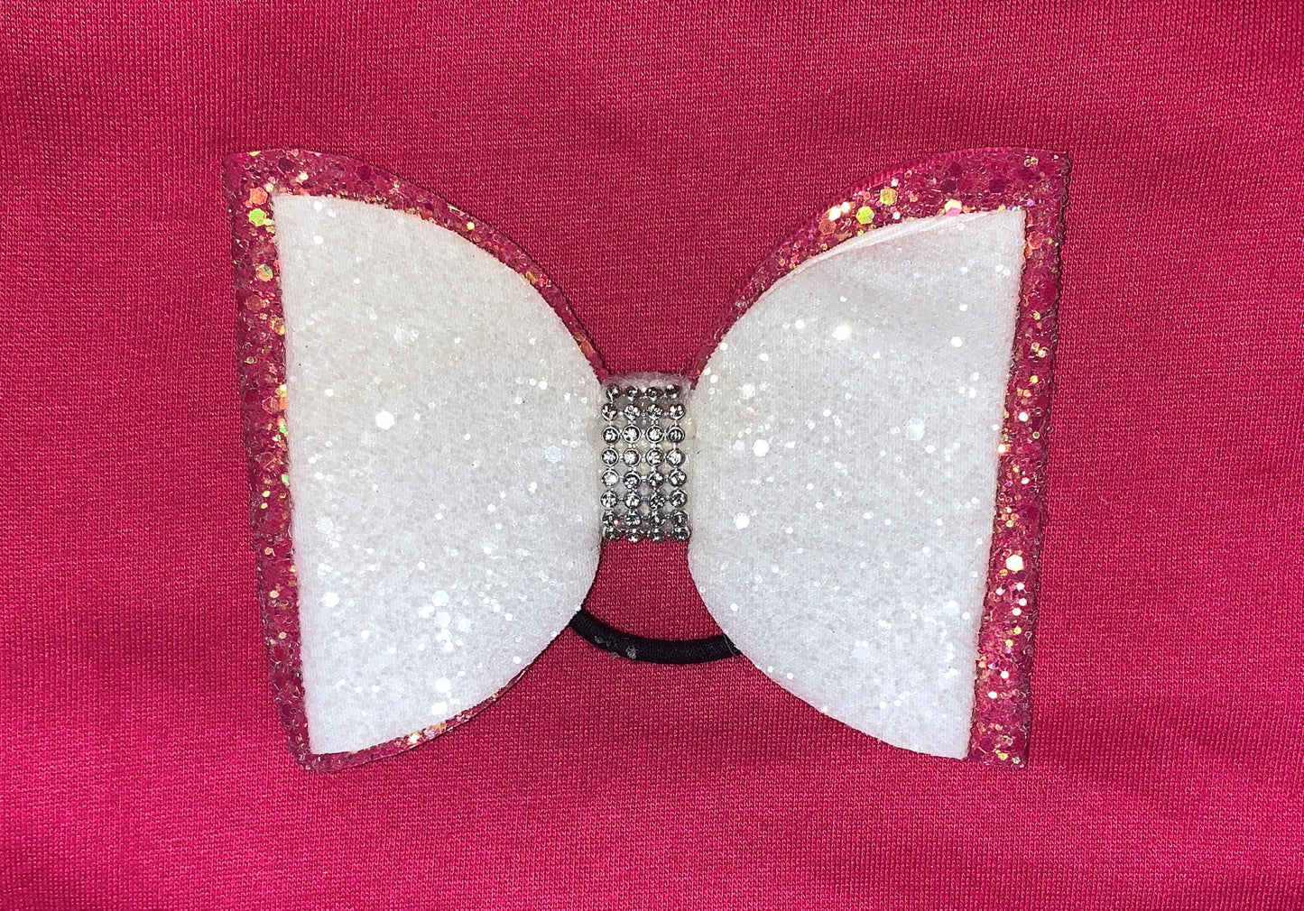 Ace High Cheer Glitter Bows