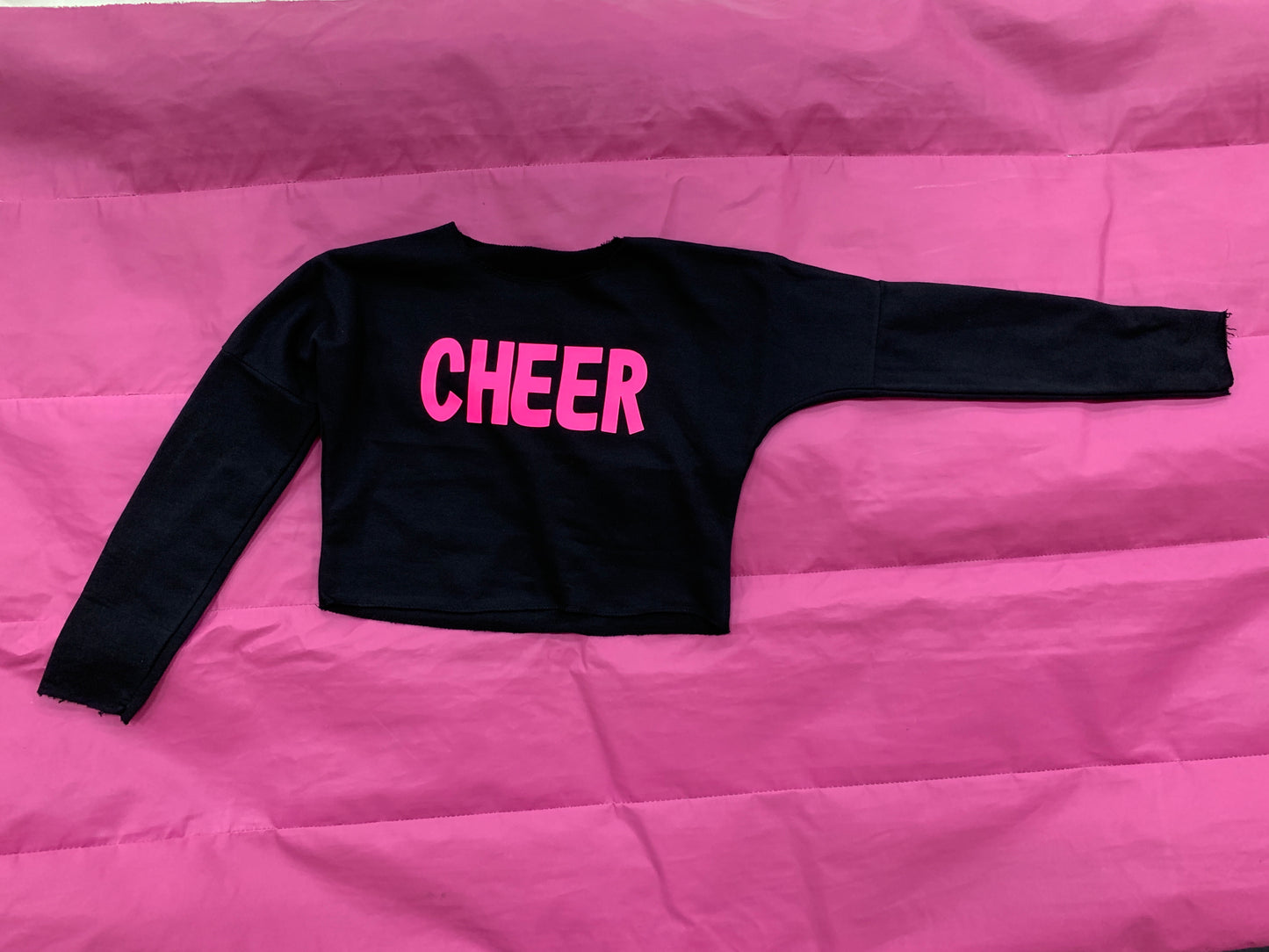 Cropped Cheer Sweat Top