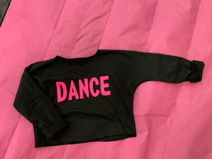 Cropped Dance Sweat Top